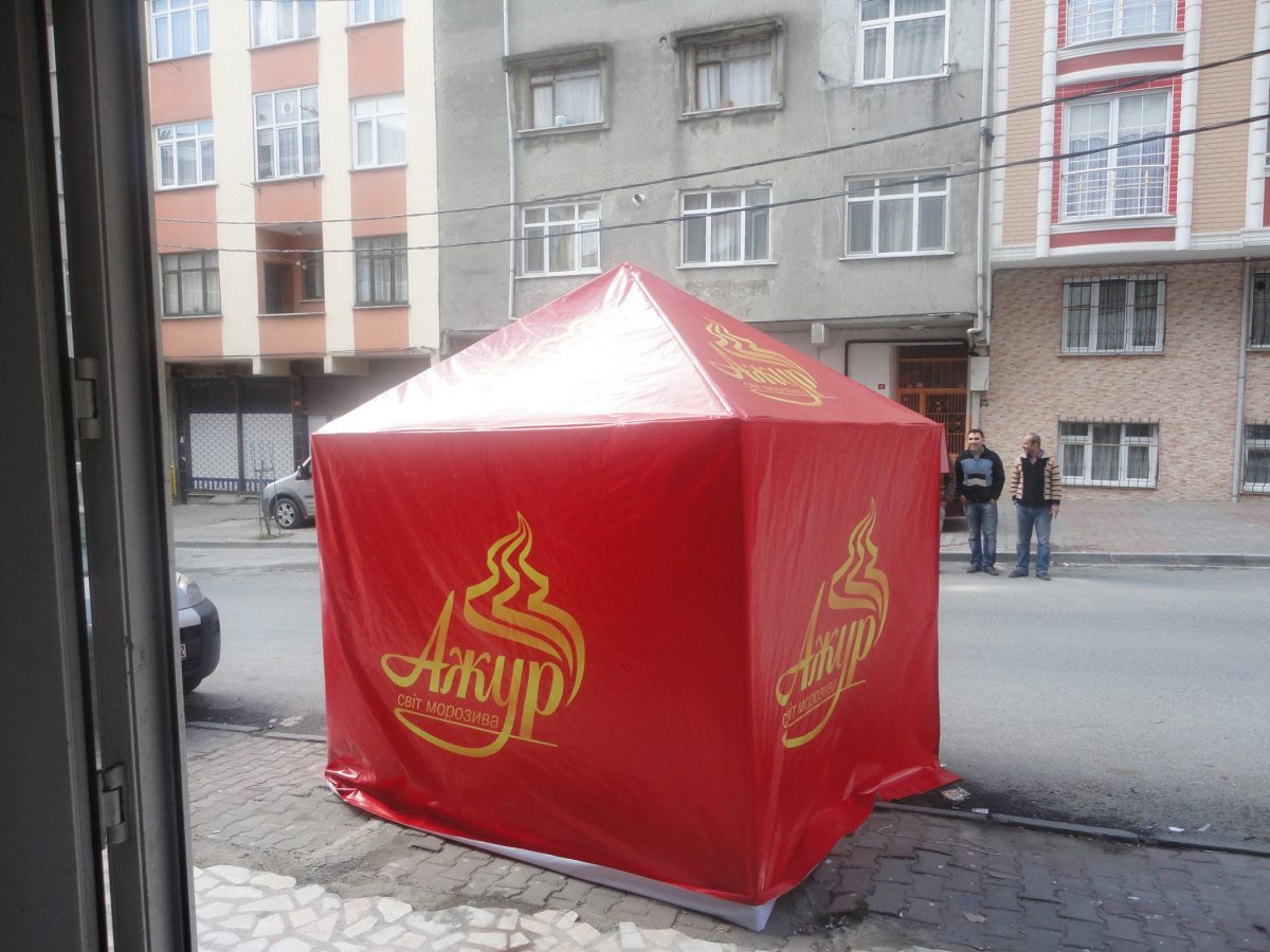 Baskılı Reklam Çadırı Hizmeti