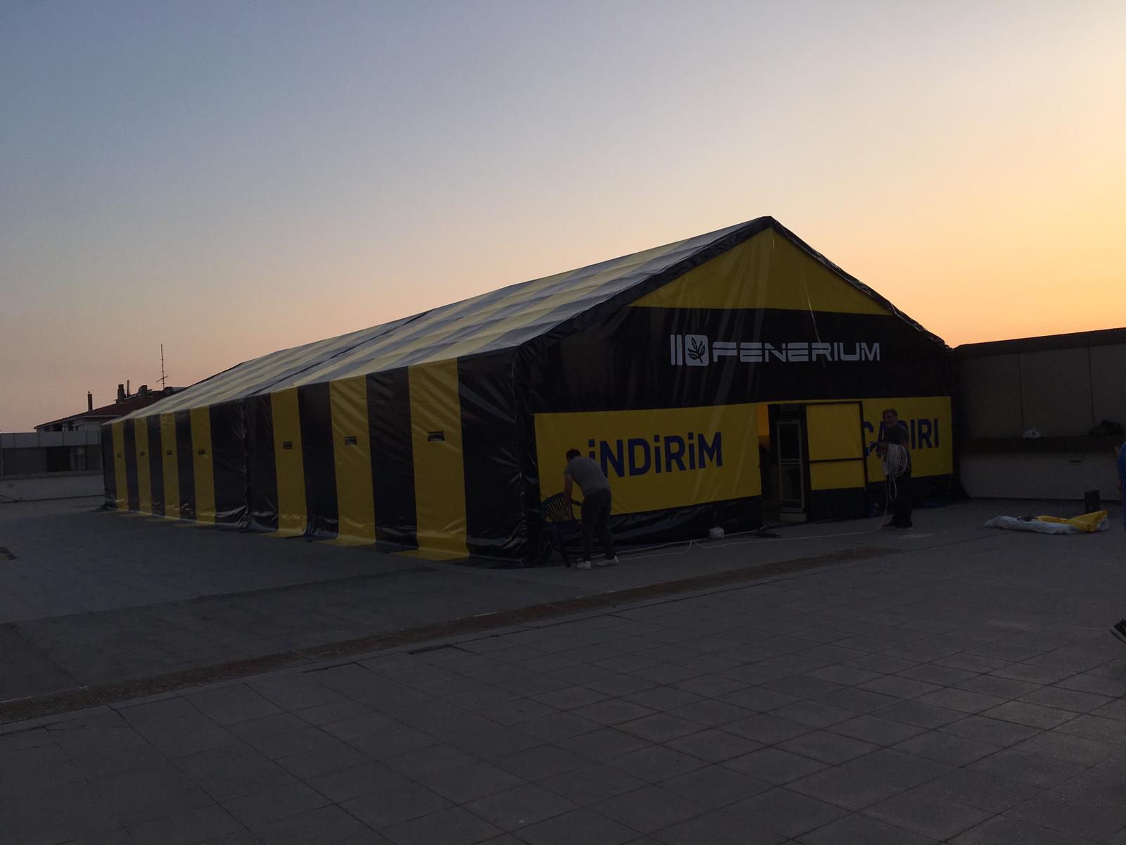Dayanıklı Outlet Çadırı