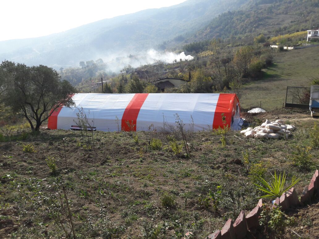 Dayanıklı Şantiye Çadırı