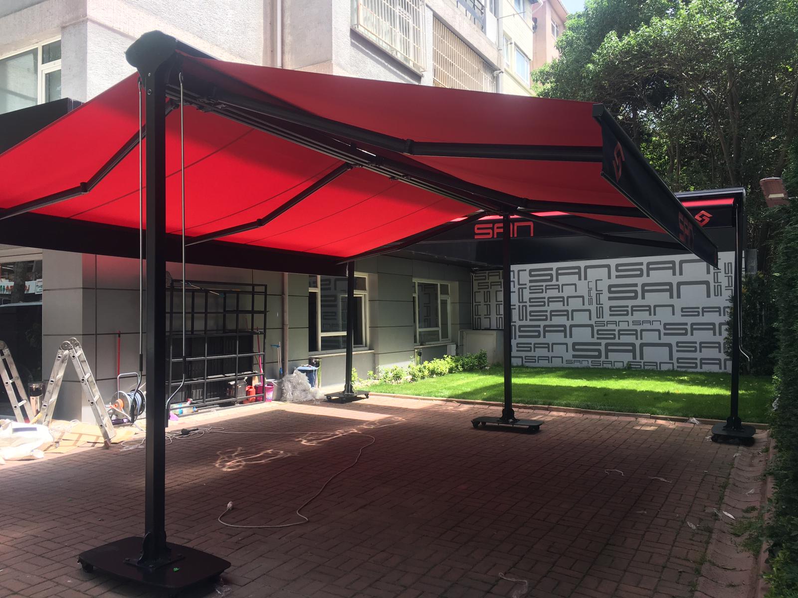 Kaliteli Çift Açılır Tente