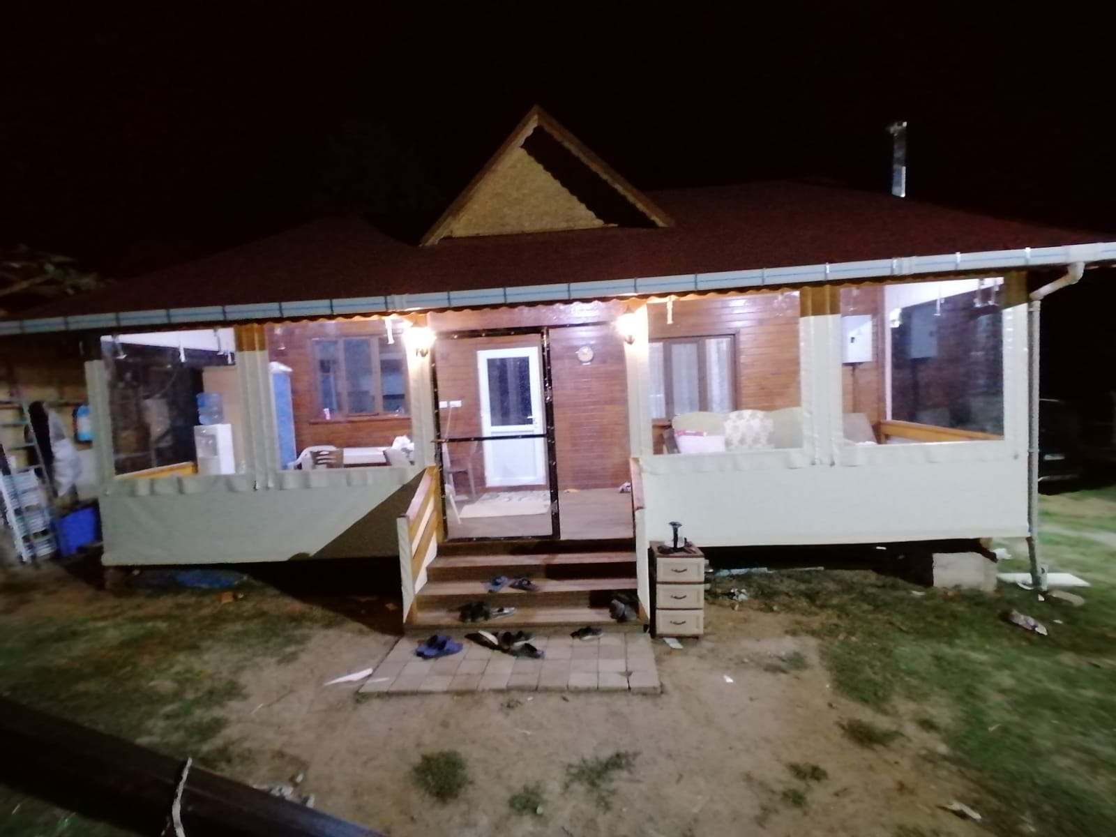 Veranda Şeffaf Kapama